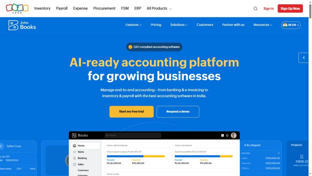 Zoho Books